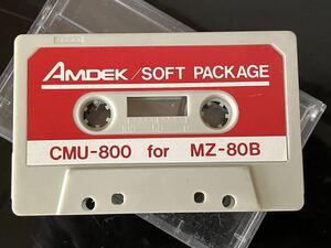 【即決・送料込み】AMDEK SOFT PACKAGE CMU-800 for MZ-80B