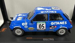 IXO MODELS 1/18 ルノー5 アルピーヌ No.05 G.フレクラン 1978 WRC ラリーバンダマ 総合5位 GITANES