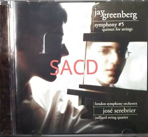 SACD ジェイグリーンバーグ jay greenberg 交響曲　5番 クラシック 現代音楽　LSO ロンドン交響楽団