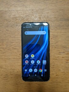 IY1129 docomo SIMフリー AQUOS sens2 SH-01L SHARP 4Gスマホ 簡易確認＆簡易清掃＆初期化OK 判定○ WebにてSIMロック解除受付手続済