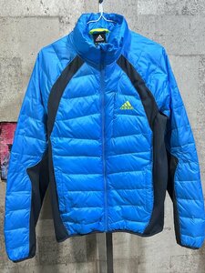 美品 アディダス ストレッチ ライト ダウンジャケット L ゴルフ メンズ adidas