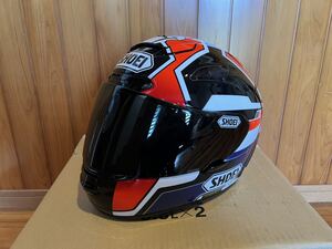 SHOEI X-12 マルケス Mサイズ スモークシールド