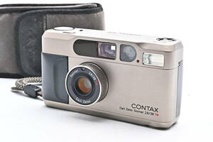 1B-116 CONTAX コンタックス T2 コンパクトフィルムカメラ Carl Zeiss Sonnar 2.8/38 T* ケース付属