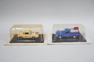 アシェット 1/43 TOYOTA トヨタ ハイラックス 灯油配達仕様 1978 懐かしの商用車コレクション など 2点セット