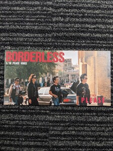 THE PLEASE「BORDERLESS」　中古８cmＣＤシングル　ジョニー大倉　高橋ジョージ　内海利勝　田中清人　キャロル　トラブル　虎舞竜