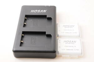 HOSAN EN-EL19 バッテリー2個 充電器セット NIKON ニコン @3535