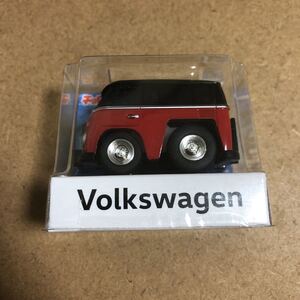 ★フォルクスワーゲン 黒×赤 チョロQ ワーゲンバス 非売品 限定 タカラトミー VW