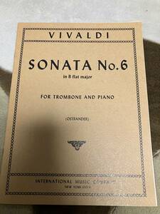 Vivaldi,A. ヴィヴァルディ Sonata No. 6 in Bb major, RV 46 ソナタ変ロ長調 RV 46（原曲：チェロ・ソナタ） 校訂/編曲: A. Ostrander