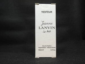 ジャンヌ・ランバン　JEANNE　LANVIN　ラ・ローズ　La Rose　100mlサイズ　テスター