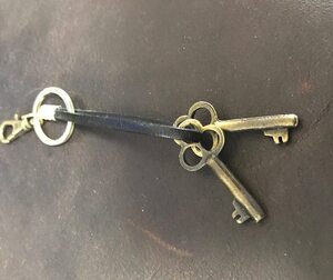 2Key キーホルダー（新品・未使用）