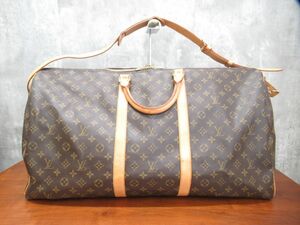 1F-L1 LOUIS VUITTON ルイヴィトン キーポル バンドリエール 60 モノグラム ボストンバッグ