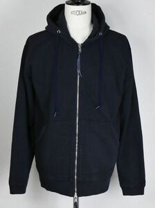 19SS NONNATIVE DWELLER FULL ZIP HOODY COTTON SWEAT OVERDYED size1 ノンネイティブ パーカ b8339