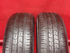 タイヤ2本 《 ヨコハマ 》 ブルーアース FEAE30 [ 185/60R16 86H ]9分山★ アクア フィット ノート MAZDA2 デミオ n16