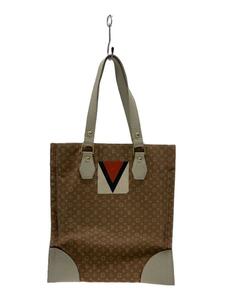 LOUIS VUITTON◆トートバッグ/キャンバス/BEG/モノグラム/M40022