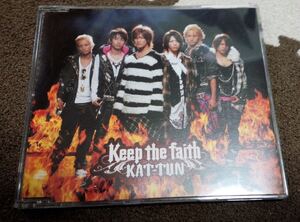 KAT-TUN カトゥーン 勝運 keep the faith シングルCD 通常盤 used