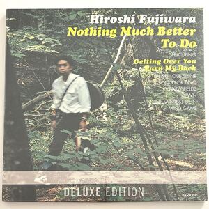 稀少 3LP Hiroshi Fujiwara 藤原ヒロシ / Nothing Much Better To Do ＜DELUXE EDITION＞ / レコード 小泉今日子 UA fragment design