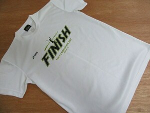 f5748n 希少★asics 横浜マラソン 2007 速乾半袖Tシャツ SS