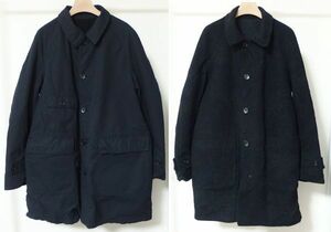 Engineered Garments エンジニアードガーメンツ Reversible Coat Nyco Ripstop リバーシブル コート M 紺