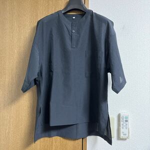 MUJI LABOムジラボ24ss風を通す　汚れが落ちやすい半袖プルオーバーシャツS 新品Tシャツ