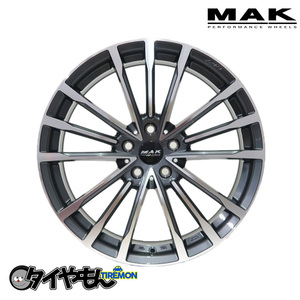 MAK バビエラ FF 19インチ 5H112 9.5J +20 4本セット GM BMW M3(G80) M4(G82) アルミホイール