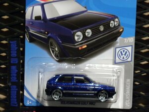 即決☆☆VOLKSWAGEN GOLF MK2 ゴルフ フォルクスワーゲン　 ホットウィール Hot Wheels