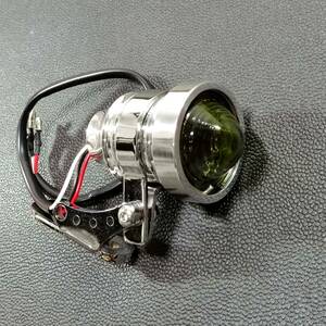 アルミ　スモークレンズ テールランプ　LED　ハーレー　チョッパー　ボバー　ドラッグスター SR ビンテージ カフェレーサー エストレア 1