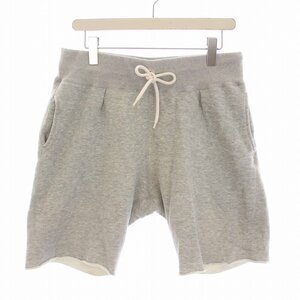 マイシンクス MYTHINKS スウェット ショートパンツ ハーフパンツ カットオフ S グレー /YM ■GY03 レディース