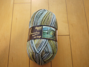 【opal】VincentVanGogh(ヴィンセントヴァンゴッホ)【5434(トランケテイユ橋)】4-fach(中細タイプ)・ドイツ製・オパール毛糸・段染め