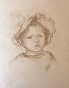 ルノワール　限定 レア 入手困難　ピエール＝オーギュスト・ルノワール　Pierre Renoir, de face