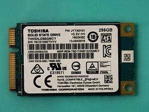 TOSHIBA mSATA SSD 256GB 動作確認済み