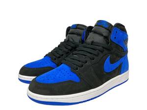 NIKE (ナイキ) AIR JORDAN 1 RETRO HIGH OG エア ジョーダン 1 リイマジンド スニーカー DZ5485-042 27.5cm US9.5 ロイヤルブルー/028