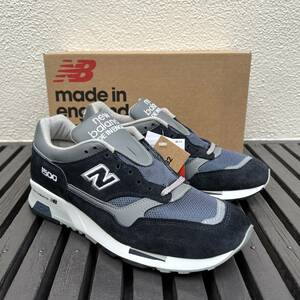 国内正規品 New Balance M1500PNV NAVY×GRAY 新品 US9.5 27.5cm 限定 ネイビー×グレー 英国製 イギリス製 スウェード NB 紺 スニーカー