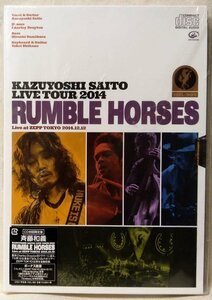 ★未試聴盤★ 斉藤和義 LIVE TOUR 2014 RUMBLE HORSES ZEPP TOKYO★ 初回限定盤 2CD+写真集 [6418CDN