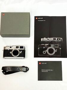 【美品】Leica ライカ　MP 0.72 シルバークローム　一眼レフ　フィルムカメラ　シャッター確認済み　内箱、取説、冊子、ストラップ付き