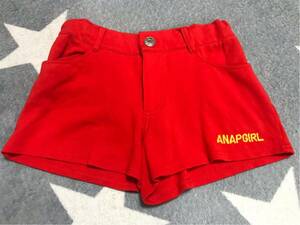 ANAP130から140ショートパンツ