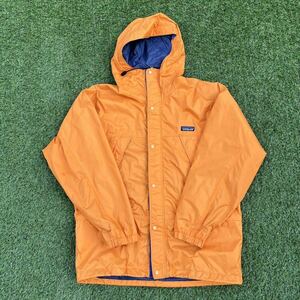 patagonia マウンテンパーカー ストームジャケット　マンゴー　オレンジ　レア　ダスパーカー　ボア