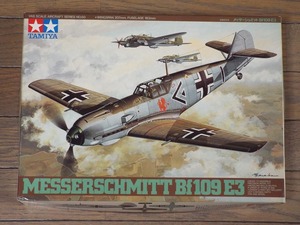 ◎送料無料！タミヤ 1/48　メッサーシュミット Bf109E-3 # 61050