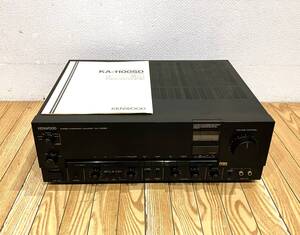 AA09362【現状品】KENWOOD ケンウッド KA-1100SD プリメインアンプ 通電OK 取説付き