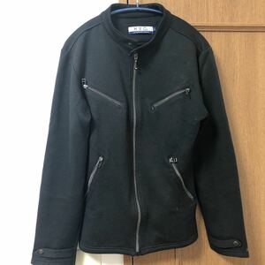 HVC INTERNATIONAL 布製ライダースジャケット(L)