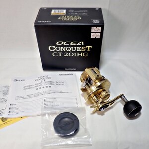 ☆ シマノ 18 OCEA CONQUEST オシアコンクエスト CT201HG【中古・良品】03818 ※左ハンドル 外箱・取説あり 1円出品スタート