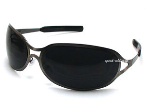 METAL OVAL SUNGLASS GUNMETAL × SMOKE/メタルオーバルサングラスlenny kravitzレニークラビッツhideモデルx japanヒデhydeハリウッド女優