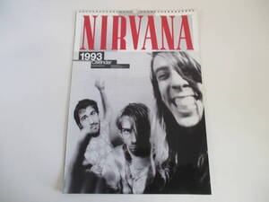 S-3354【カレンダー】輸入版 / NIRVANA 1993 CALENDAR ニルヴァーナ カート・コバーン ニルバーナ A3サイズ