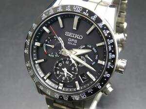 1円～! 稼動品★正規品 SEIKO セイコー SBXC003 5X53-0AB0 アストロン GPS 電波ソーラー デイデイト 純正ブレス メンズ腕時計 SSCLG385