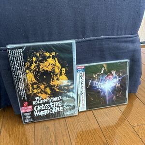 ザ・ローリング・ストーンズ クロスファイヤー・ハリケーン DVD & ア・ビガー・パン CD 未開封