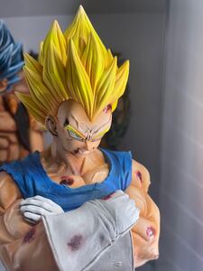 ドラゴンボールZ 超サイヤ人ベジータ Grandista グランディスタ ダメージVer. リペイント品 即購入可能 送料込み 箱なし フィギュア