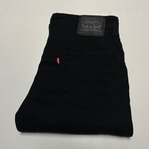 Levi’s リーバイス 514 スリムフィットストレート ストレッチジーンズ デニムパンツ ブラック 00514 W32 L30