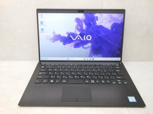 ☆1円☆第8世代☆VAIO☆VJPK11C12N☆Core i5 1.60GHz/8GB/SSD256GB/高解像度1920x1080/無線/Bluetooth/カメラ/Office/Win11 DtoD領域☆