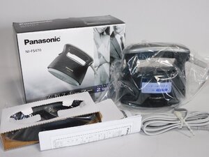 【1度も使っておらず新品同様/送料無料】Panasonic 衣類スチーマー NI-FS470 ハンガーにかけたまま360度パワフルスチーム 服しわ伸ばし