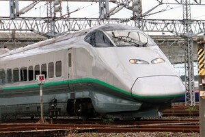 ★[11-31]鉄道写真:JR E3系新幹線(つばさ/シルバー)★Lサイズ