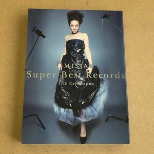 送料無料☆MISIA『Super Best Records』初回限定盤3CD＋DVD48分収録☆ベストアルバム☆322